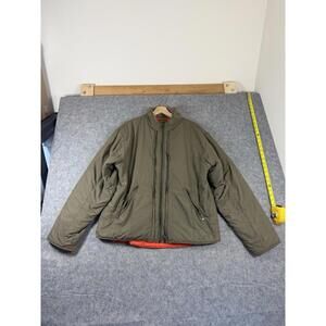 NAPAPIJRI Men Green Windbreaker Jacket Coat Size Large
